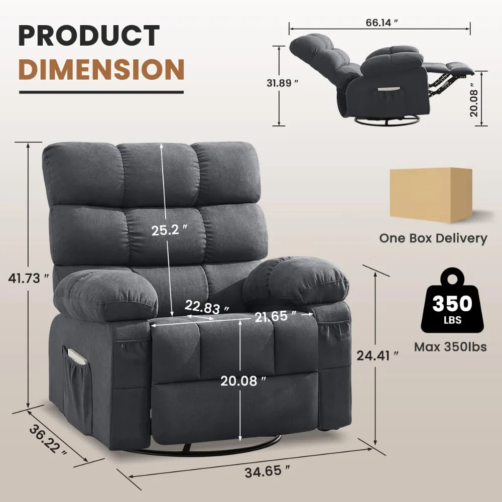 Thumbnail 2 - #1 Trending Swivel Lounge Chairs Right Now