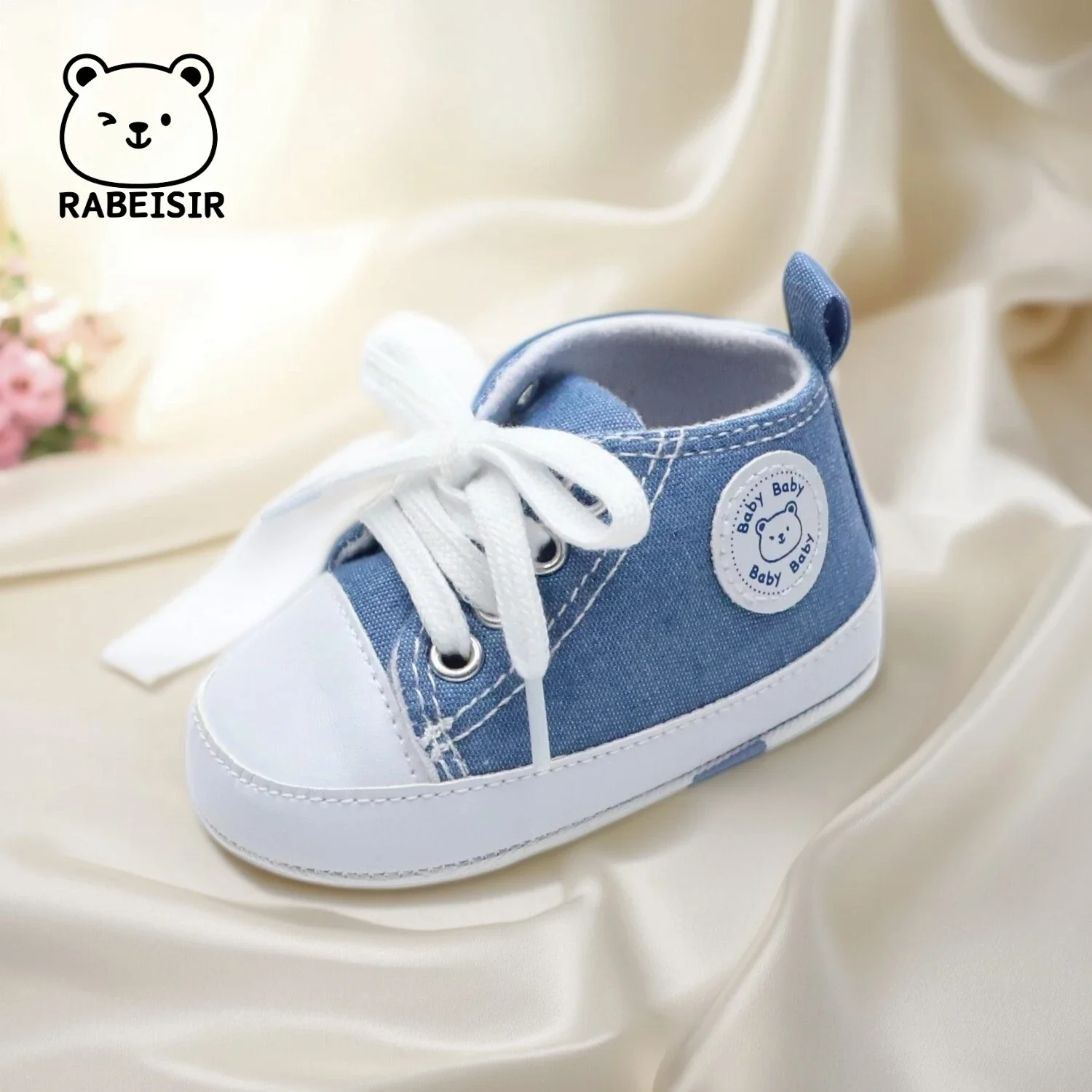 

Детские парусиновые туфли, высокие ботильоны на мягкой подошве для мужчин и женщин, предварительная обувь для малышей, обувь для кроватки, круглый год