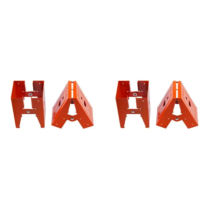 AB11-4X Woodworking Table Mobile Bracket Fixing Clip Saw Horse Clips Carpentry Furniture Reinforcement Clamp