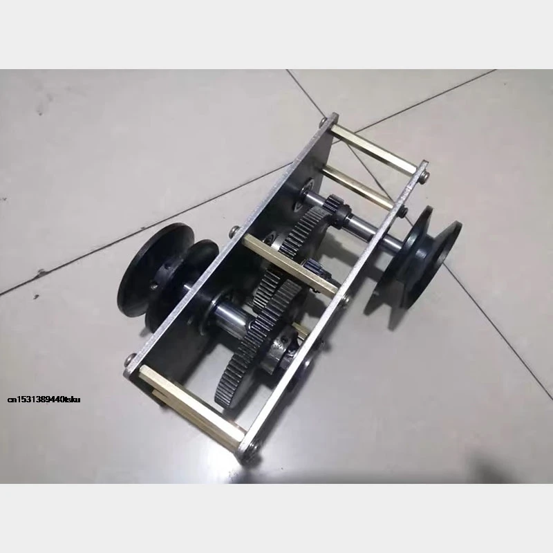 

DiscountNew Cranked generator wind up gearbox diy hydraulic drive pulley speed increase ratio transmission gearboNEW