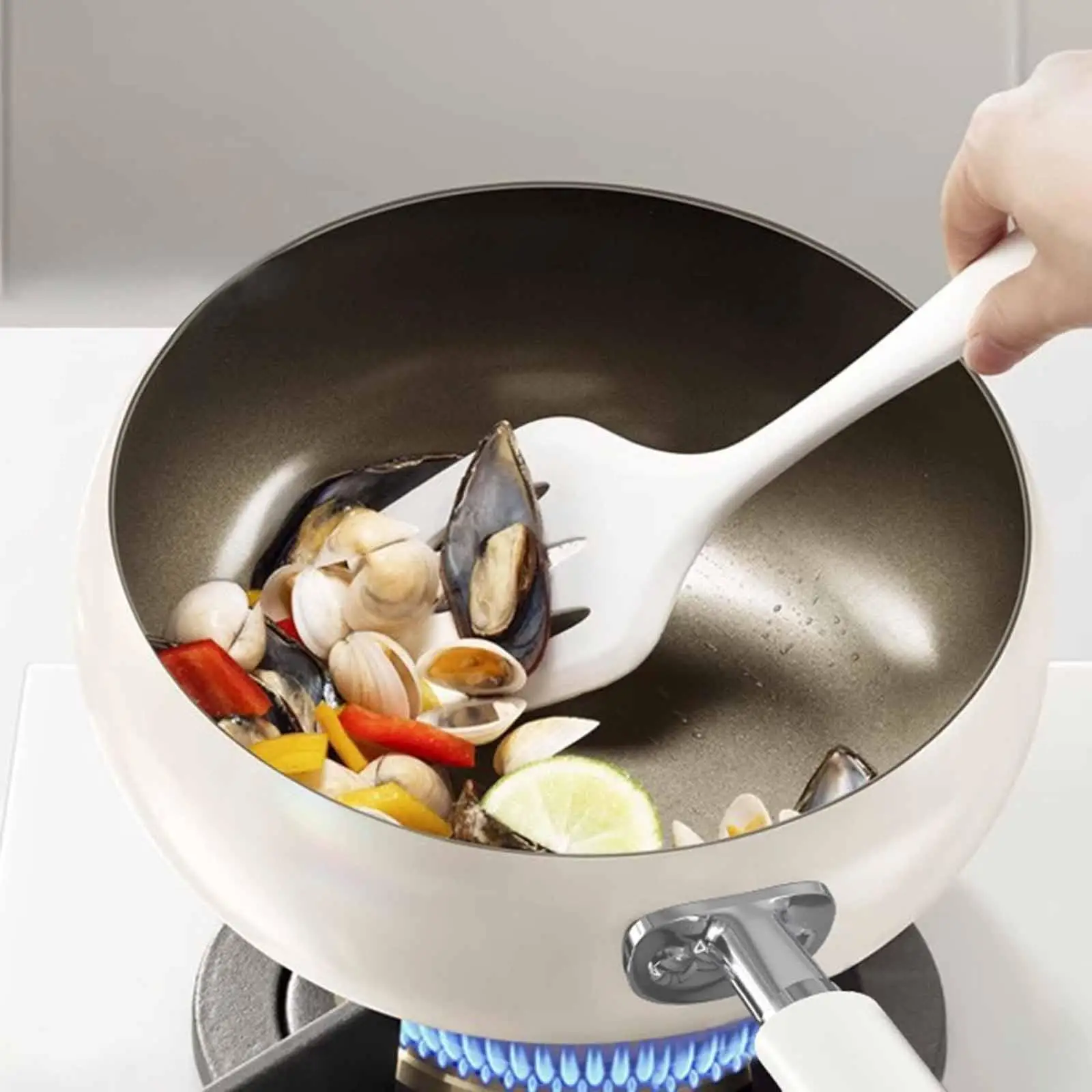 مقلاة غير لاصقة سهلة التنظيف، أواني طهي هدية لحساء الخضروات الإفطار #1