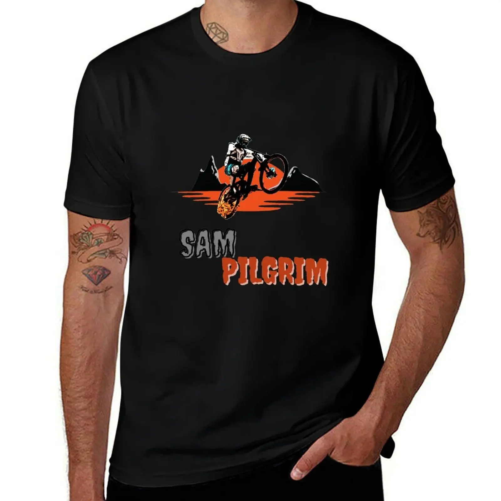 

Sam Pilgrim Mtb Bicycle Tshirt - Sam Pilgrim Sticker T-Shirt t shirts for man graphic funny T-Shirt