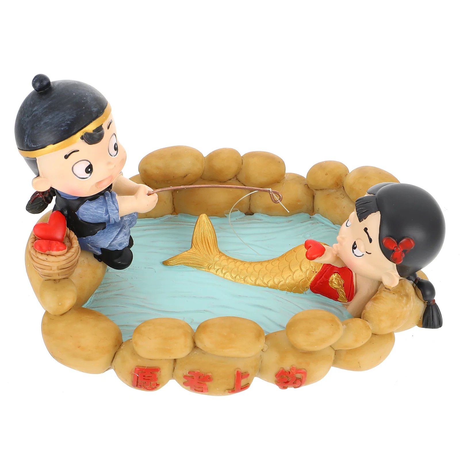 

High Quality Resin Couple Statue Romantic Creative Desktop Ornament for Wedding Anniversary Valentine Gift Resin Couple Statue