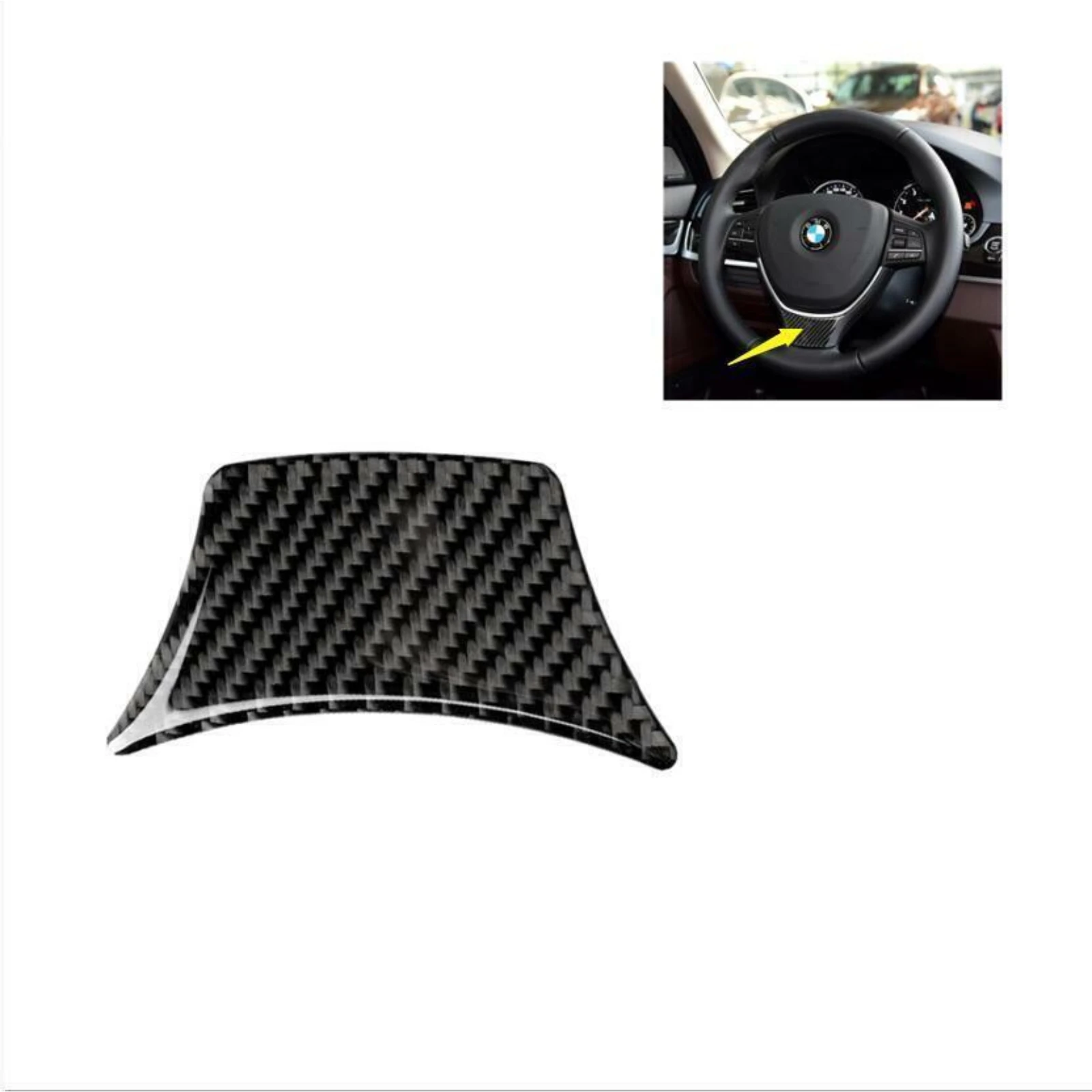 18Pcs Carbon Fiber Interior Full Set Cover Trim For 2011-2017 BMW 5Series F10 Car Interior Exterior Accessories Part Replacement