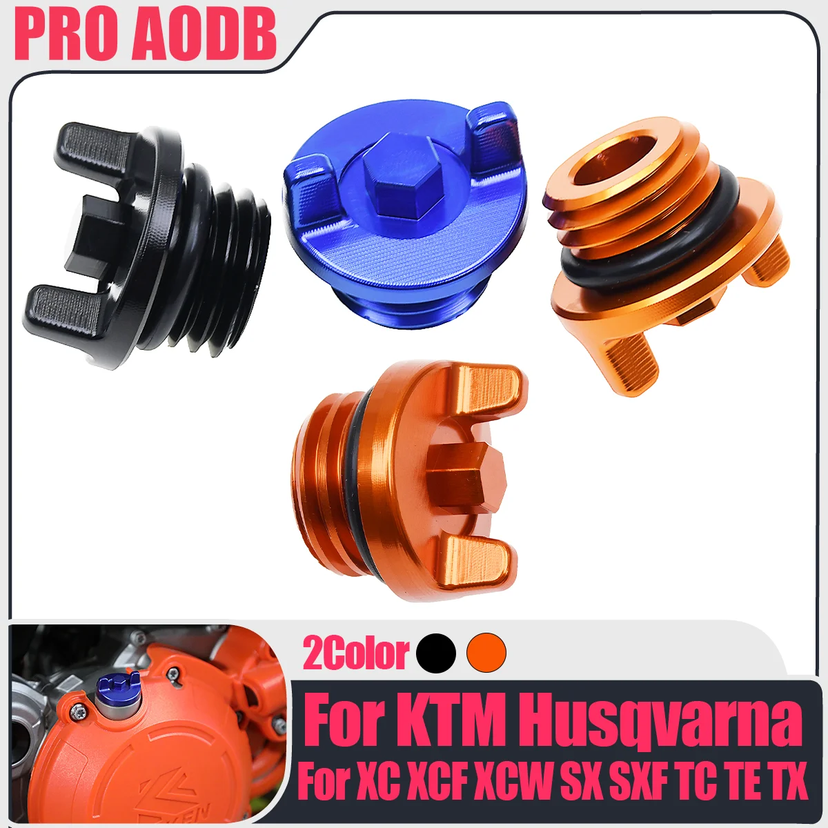 

For KTM EXC EXCF XCW XCFW SX 690 CNC Engine Oil Filler Plug Cap Cover Enduro/R SMC-R 1290 SUPER DUKE R/GT 790 890 ADVENTURE/R