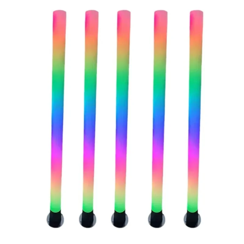 Colorful streamer lamp column Outdoor waterproof LED sensor Internet celebrity music Park scenic spot interactive light