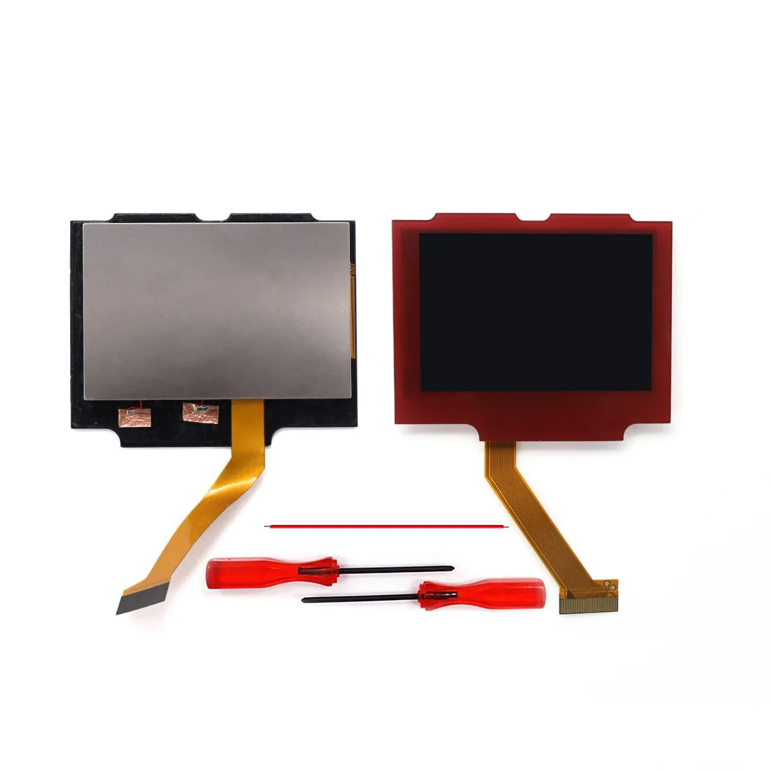 Hispeedido Pre-Laminated IPS V5 LCD-Kits für GBA SP, hochheller Bildschirm, kein Zuschnitt erforderlich, für Gameboy Advance SP.