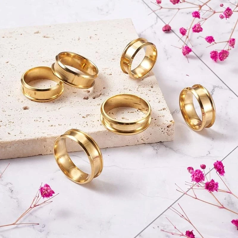 6 -pcs -Ringe Kernlank