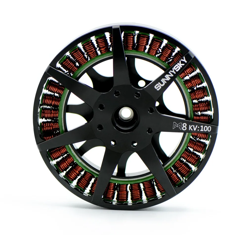 SUNNYSKY Motor M8 Plus 100KV 135KV 170KV 200KV Бесщеточный двигатель для сельскохозяйственных дронов