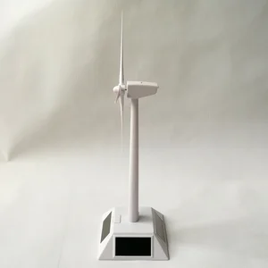 Mini Solar Powered Driving Wind Turbine Model, Mini Solar Toy, Model of Windmill Generator 6 Main Sales Sales of Solar Energy Portable - №5