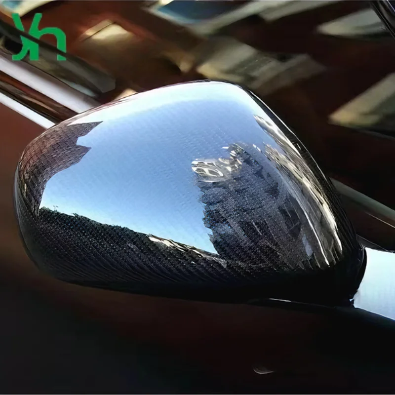 لمازيراتي كواتروبورتي GT (07-20) GC (10-15) ألياف الكربون غطاء مرآة الجانب الخلفي استبدال الملحقات الخارجية #3