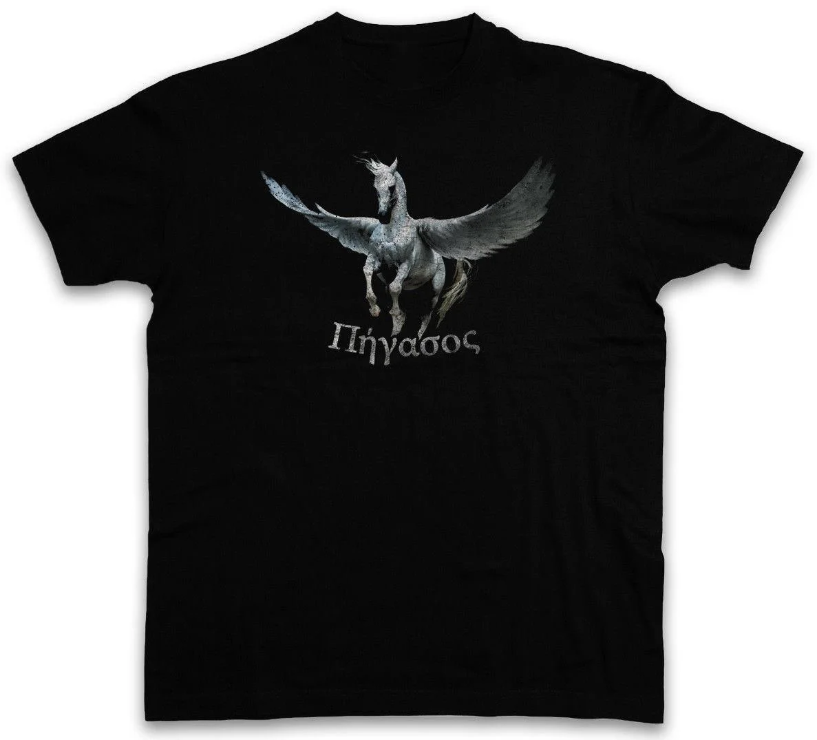 PEGASUS. Flying Pegasi Pferd Horse Greek Mythology Mens T-Shirt. Summer Cotton Short Sleeve O-Neck Unisex T Shirt New S-3XL