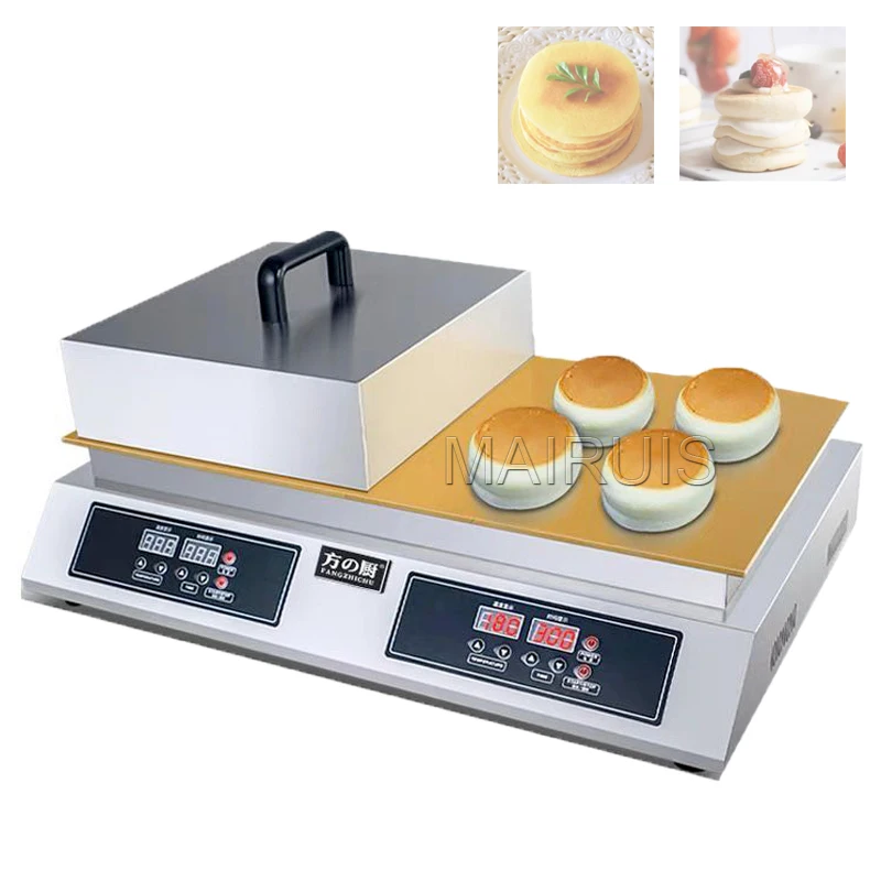 110V 220V Commercial Digital Display Souffle Machine Fluffy Japanese Souffle Pancakes Maker Machine