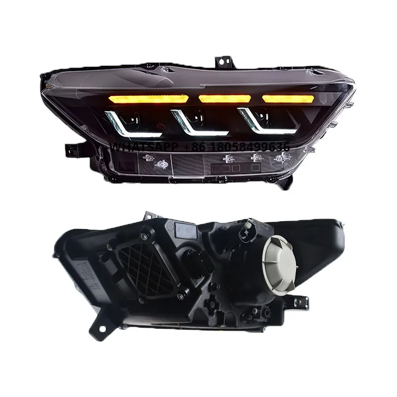 

2015-2017 Mustang LED Headlight DRL Hid Bi Xenon Auto Accessories Car Styling Head Lamp for Ford Mustang Headlights