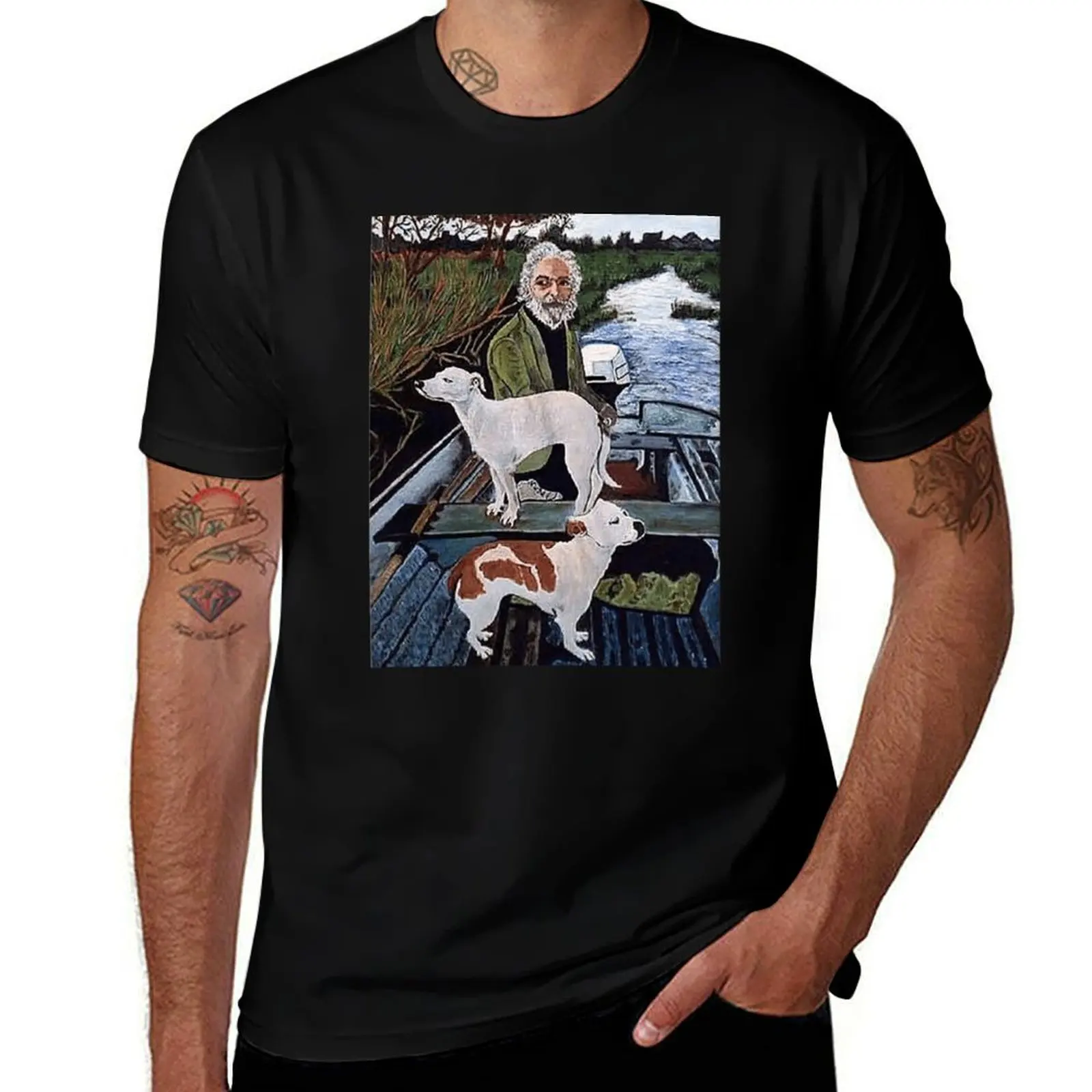 Goodfellas Dog T-Shirt plus sizes sweat mens graphic t-shirts hip hop