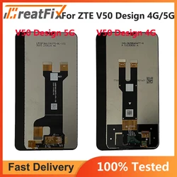 Original For ZTE Blade V50 Design 4G 8050 LCD Display Screen Touch Panel Digitizer For ZTE Blade V50 Design 5G 8150 LCD Sensor