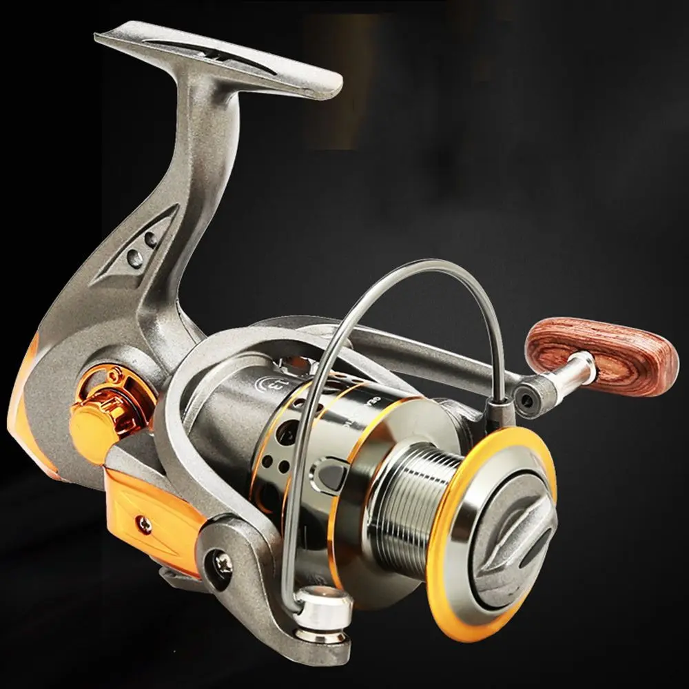 1000-7000 Series Metal Spool Spinning Wheel Fishing Reel Fishing Tackles Sea Fishing Fishing Tools