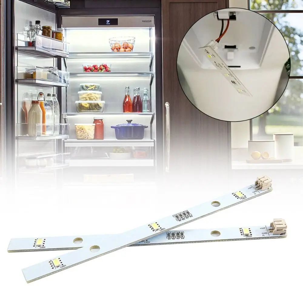 2x LED Kühlschrank Streifen Licht für Rong sheng Hisense Kühlschrank verbesserte Beleuchtung