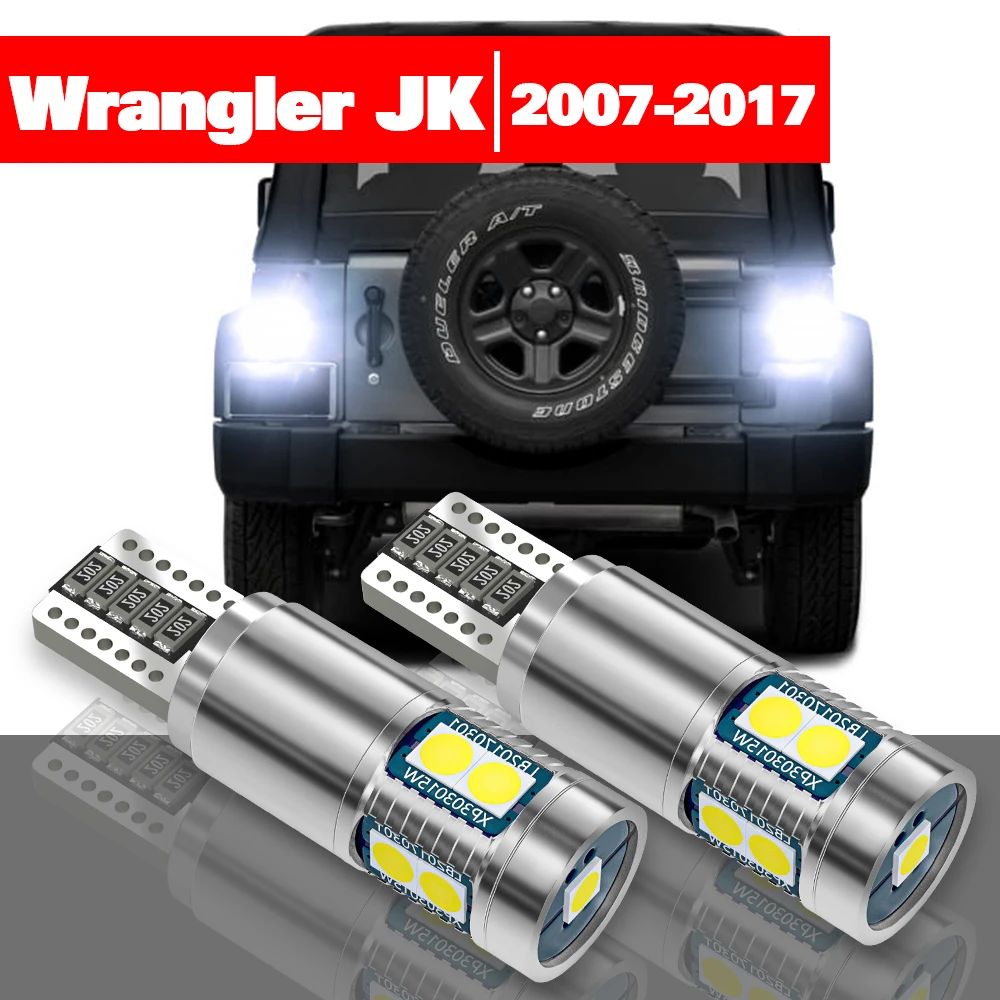 Für Jeep Wrangler mk3 JK 2007-2017 2 stücke LED Reverse Licht Backup Lampe Zubehör 2008 2009 2010 2011 2012 2013 2014 2015 2016