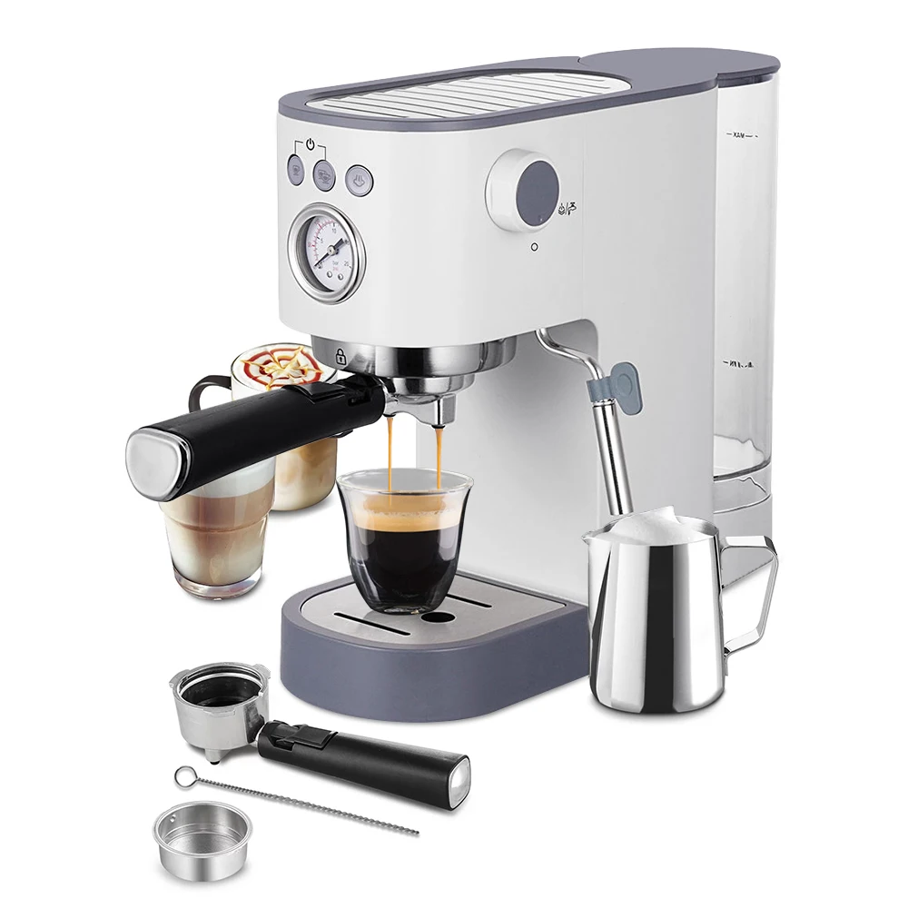 

Wholesale Office Home Commercial Semi Automatic Espresso Coffee Machine Maker Vintage Coffee Machine