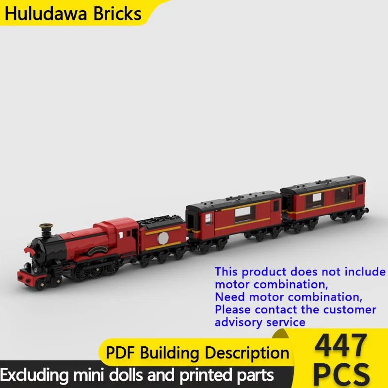 

Модель городской автомобиль MOC, строительные кирпичи, волшебный поезд, двойная перевозка, модульная технология, детские праздничные подарки, сборка игрушек, костюм