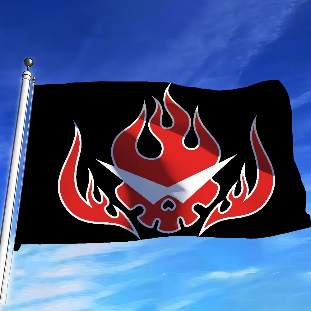 Bandera de Anime G-Gurren Lagann para decoración, pancarta colgante para pícnic al aire libre, hogar, camping, fiesta