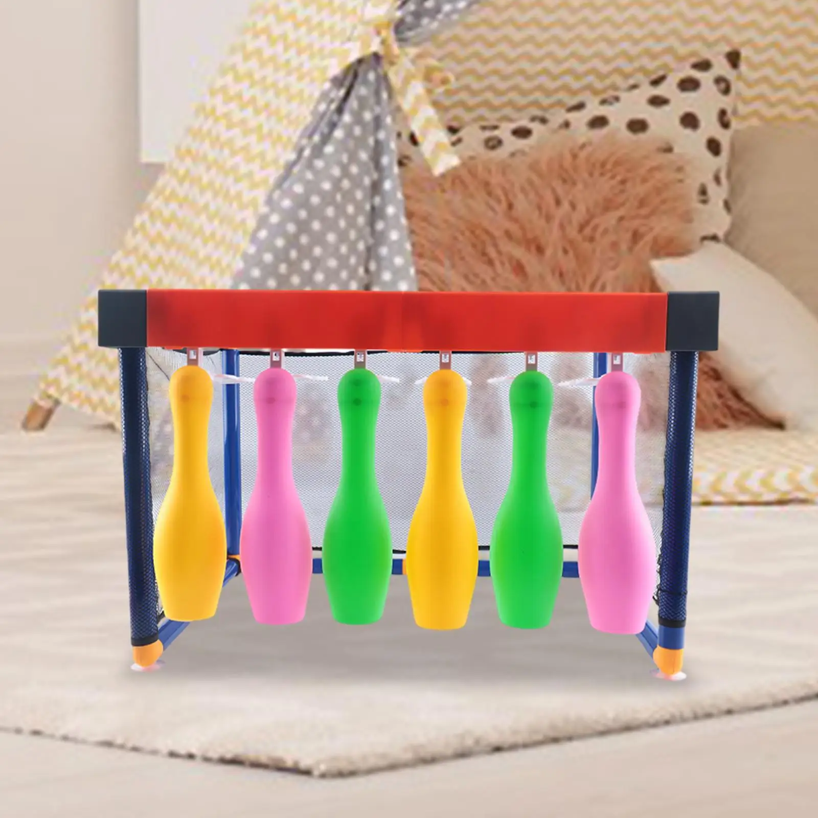

2 in 1 Kids Bowling Set Outdoor Sports Game for Park Children Gathering