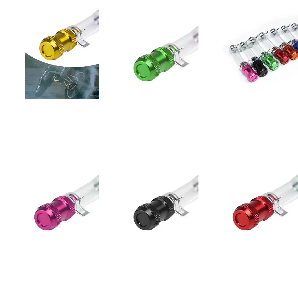 Motorcycle Drain Area Seal Breather Cap with Clear Tube Design for Care Work