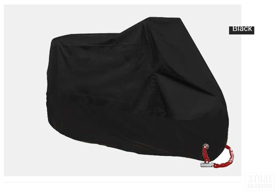 Neue Motorrad Abdeckung Funda Moto Regen Abdeckung Wasserdicht Staubdicht UV Schutzhülle Mantel Indoor Outdoor Motorrad Roller Abdeckung – Detail 20