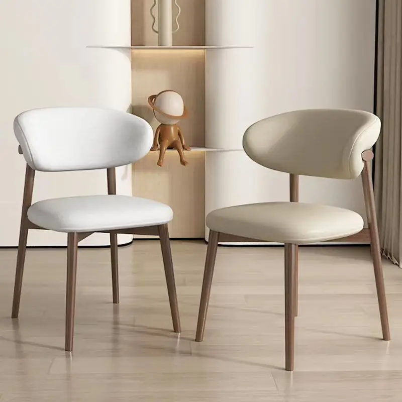 Light Luxury Modern Nordic Designer Dining Chair Simple Cafe Leisure Negotiation Home Restaurant Backrest Chair