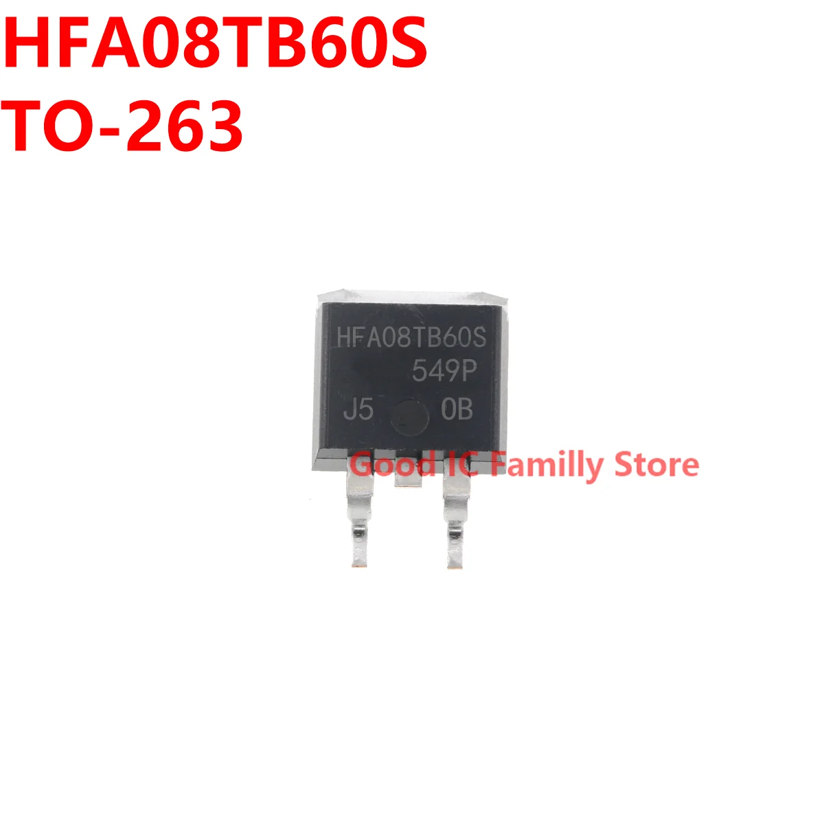 

10PCS HFA08TB60S TO-263