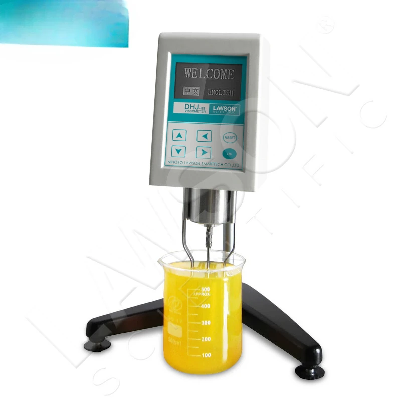 

Low price NDJ-5S viscometer Manufacturer Brookfield Viscometer Price, Oil Paint Laboratory Rotational Digital Viscometer