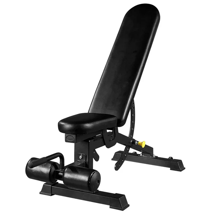 Banc de musculation multifonctionnel, équipement de fitness, poids réglable, assis