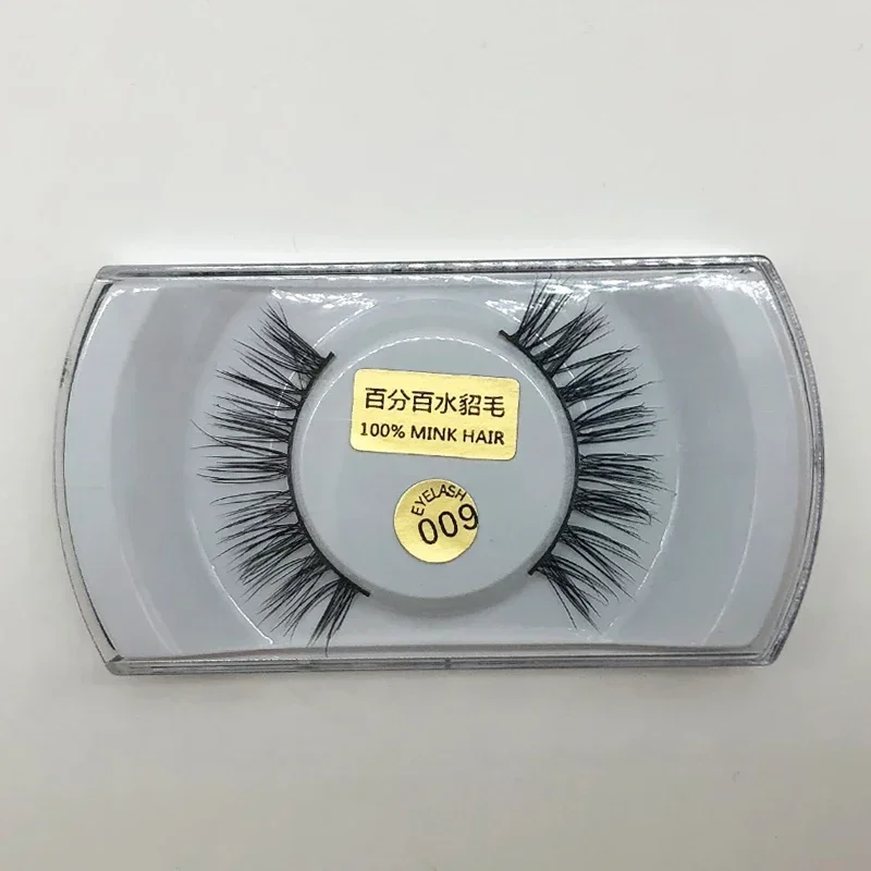 3D Mink Lashes 8-14 มม.แต่งหน้าขนตาธรรมชาติสําหรับสวมใส่ทุกวันขนตาปลอมFluffy Fake Lashesเครื่องมือ