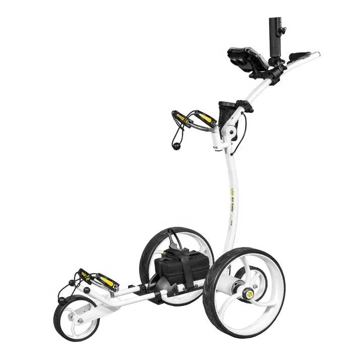 China Factory Motocaddy Sliver Color Electric Golf Trolley with Remote Control