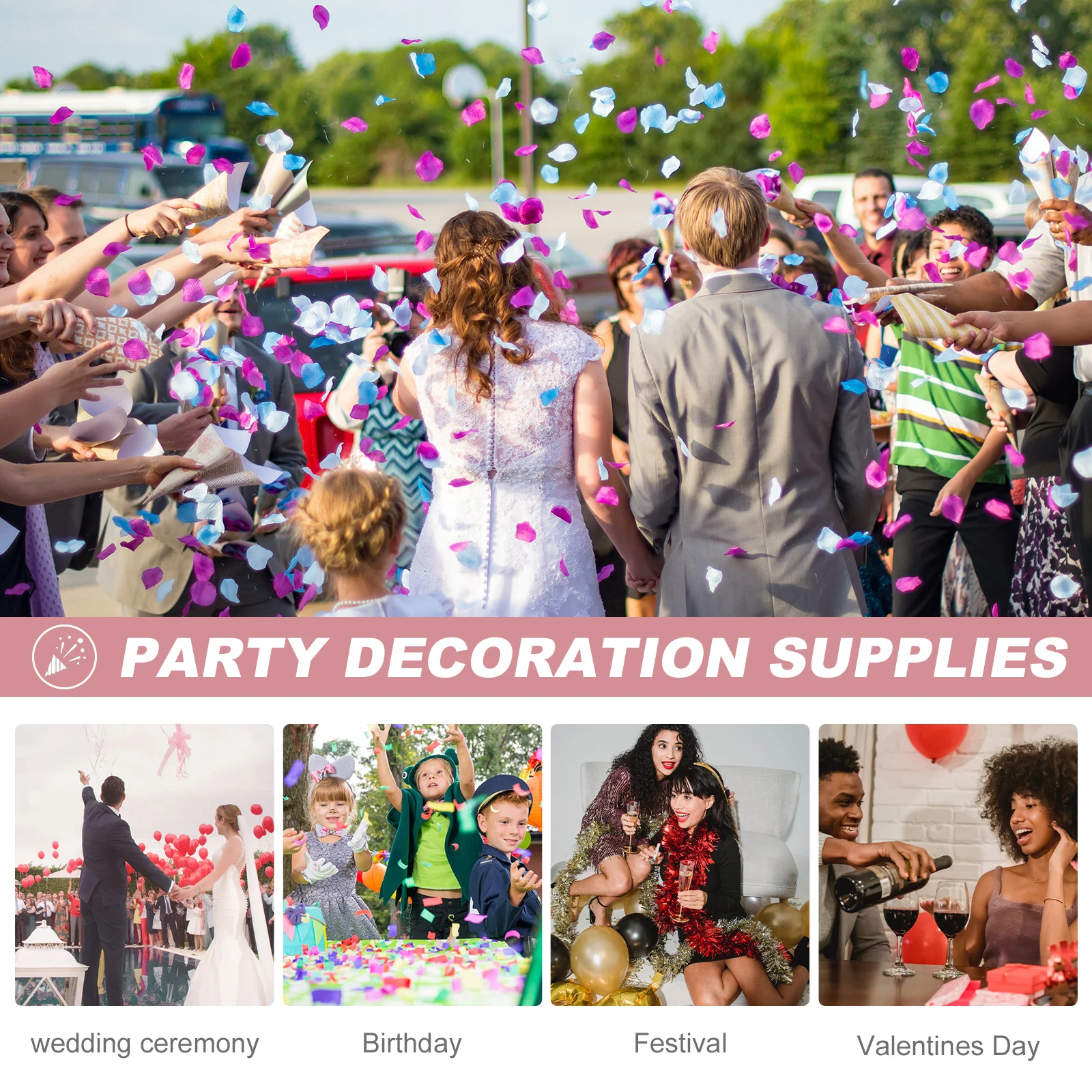 

300 Pcs Colorful Confetti Sequins Festival Party Decorative Birthday Decorations Creative Star Shape Glitter Paper