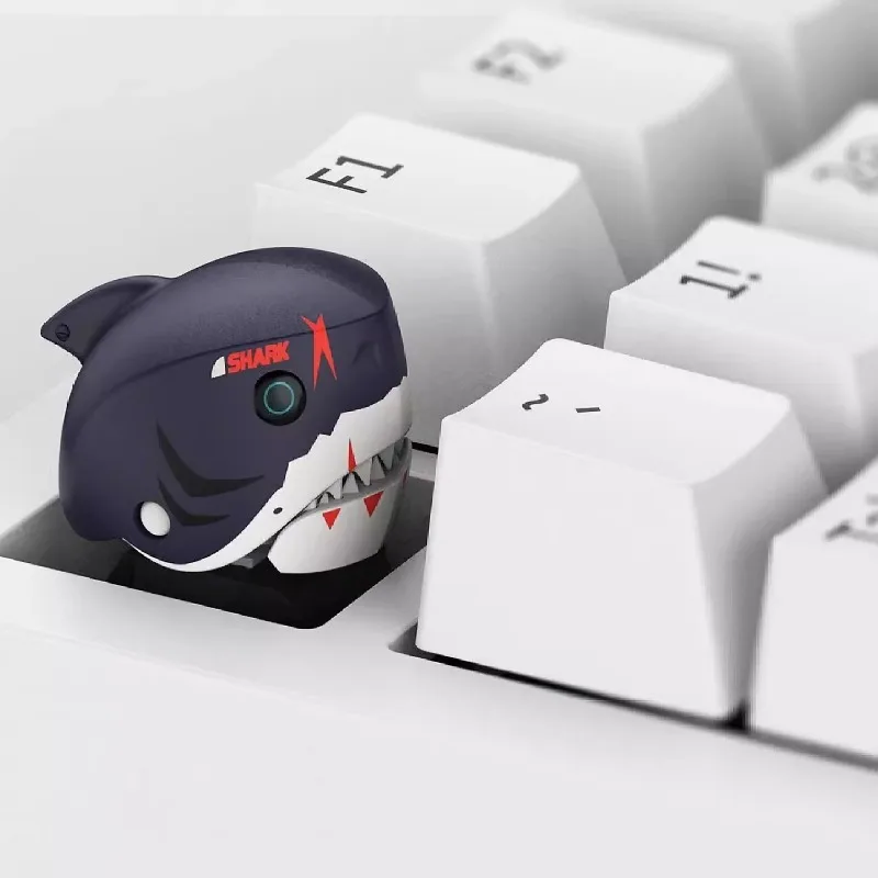 

‌Zenless Zone Zero Anime Artisan 3D Keycap Cute Shark Keyboard Caps Custom Cartoon Gaming Keycaps for Mechanical Keyboard Gift