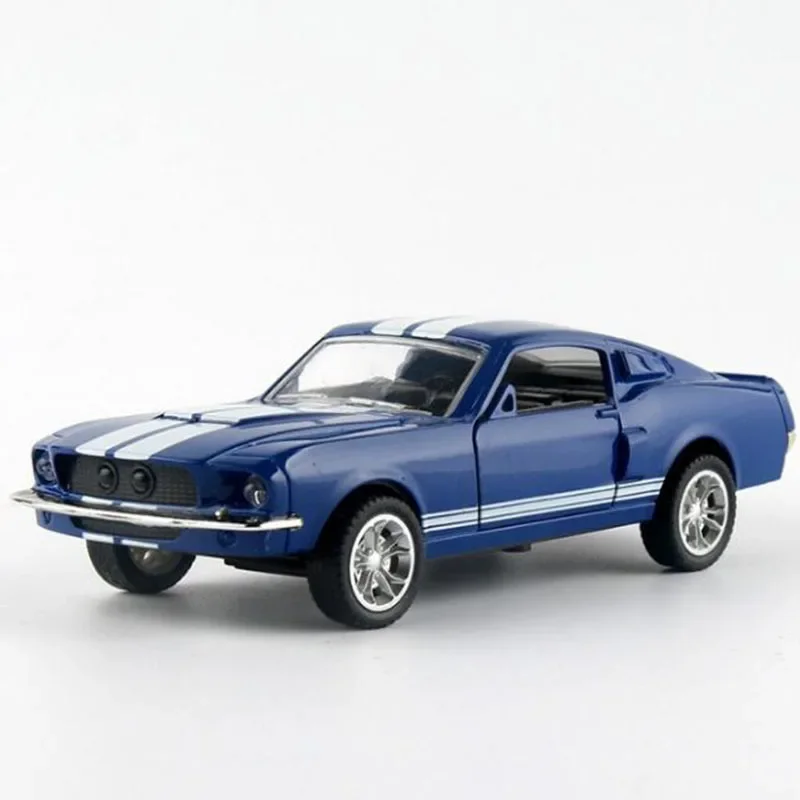 1/32 Scale Metal Alloy Classic Car Diecast Model GT500 1967 MUSTANG Vintage Car Model Collection Toys Collection Boys Gift