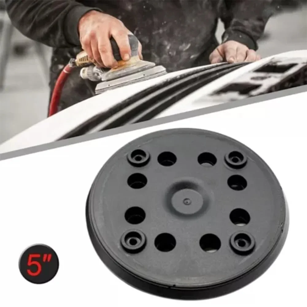 

Manual Measurement Deviation 8 Holes Sanding Pad 125mm Sanding Pad Round Polishing Wheel Dust Collection Holes