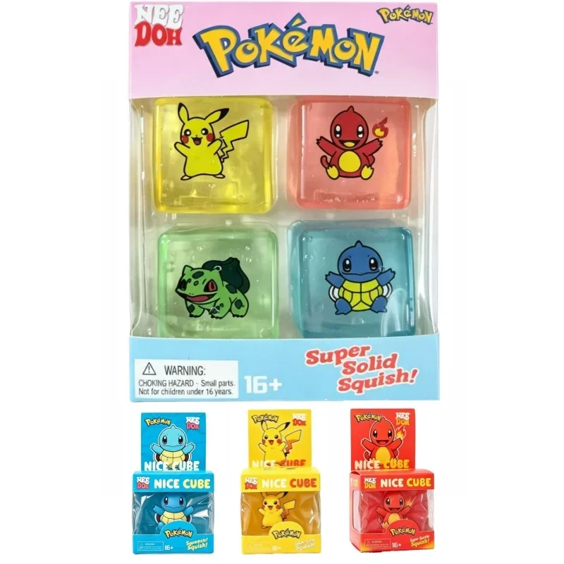 NeeDoh Nice Cube Stress Relief Product Series Adult Soft Sensory Cube Anxiety Relief Stress Reduction Fidget Toys The Best Gift