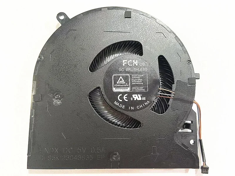 New CPU Cooling Fan For Razer Blade 15 RZ09- 0301 02385 0288 0313 0367 Radiator DFS5K123043635 DFS5K121144645