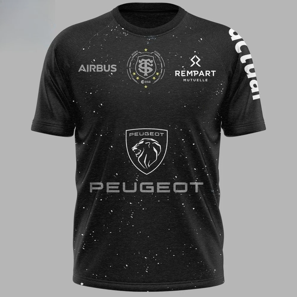 2025 Best-selling new limited edition men's and women's quick-drying breathable T-shirt for the new season of Toulouse Stadium.