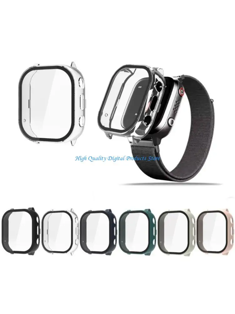 U2JE Screen Protector Sleeve for JrTrack 3 Case+Tempered Glass Full Coverage Cover