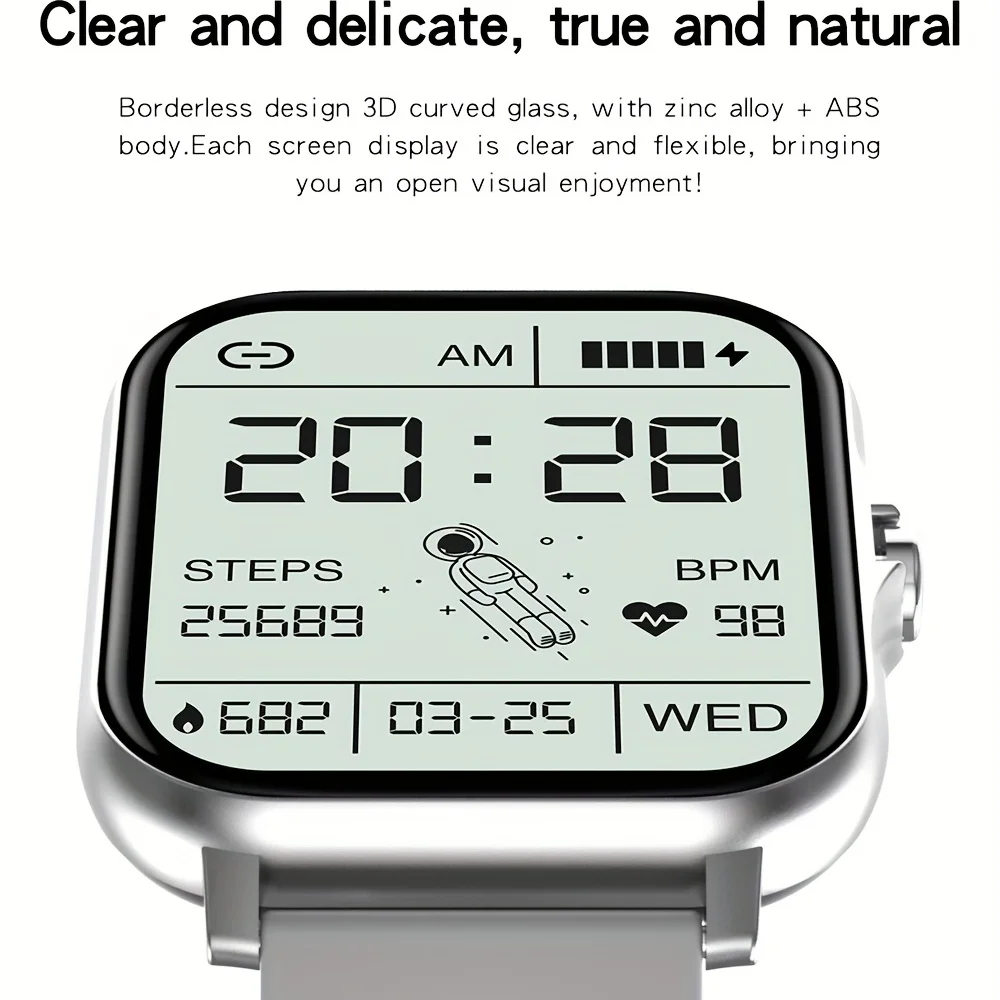 2024 Smart Watch Connected Call Music Control Heart Rate Monitor Custom Dial Men Sports Smartwatch Women Clock For Xiaomi Huawei