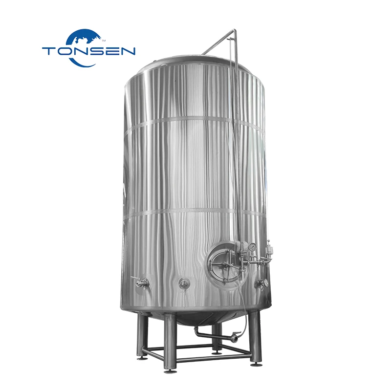 1000L 2000L 5000L 10000L Stainless Steel SS304 Vertical Water Tank Liquid and Milk Storage Tank