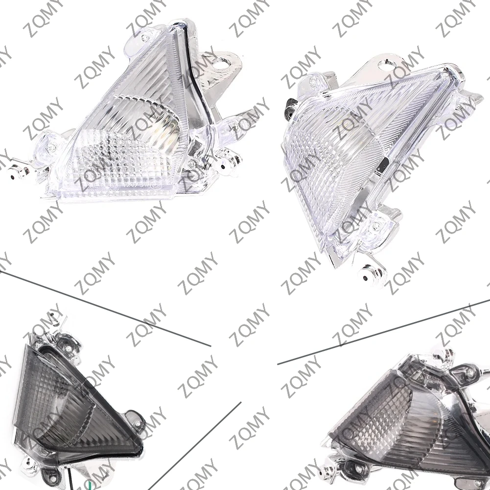 

Передние поворотные сигналы для мотоцикла, лампа, индикатор, мигалка, крышка объектива, корпус для Kawasaki Ninja ZX10R 2004 2005