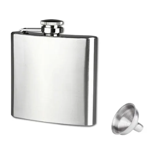 Solar Steel 6 Oz 180 Ml Drink Flask Py486