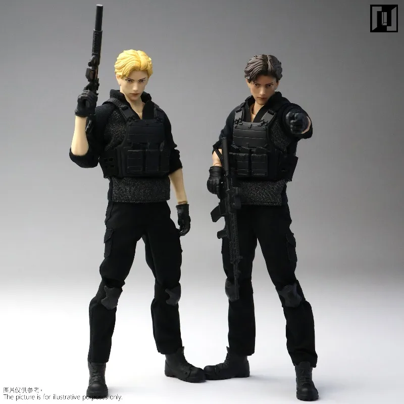 

Mirrfig Lean Male Body Deluxe Version & Accessories Pack 1/12 Movable Cloth Figure Gift Collection