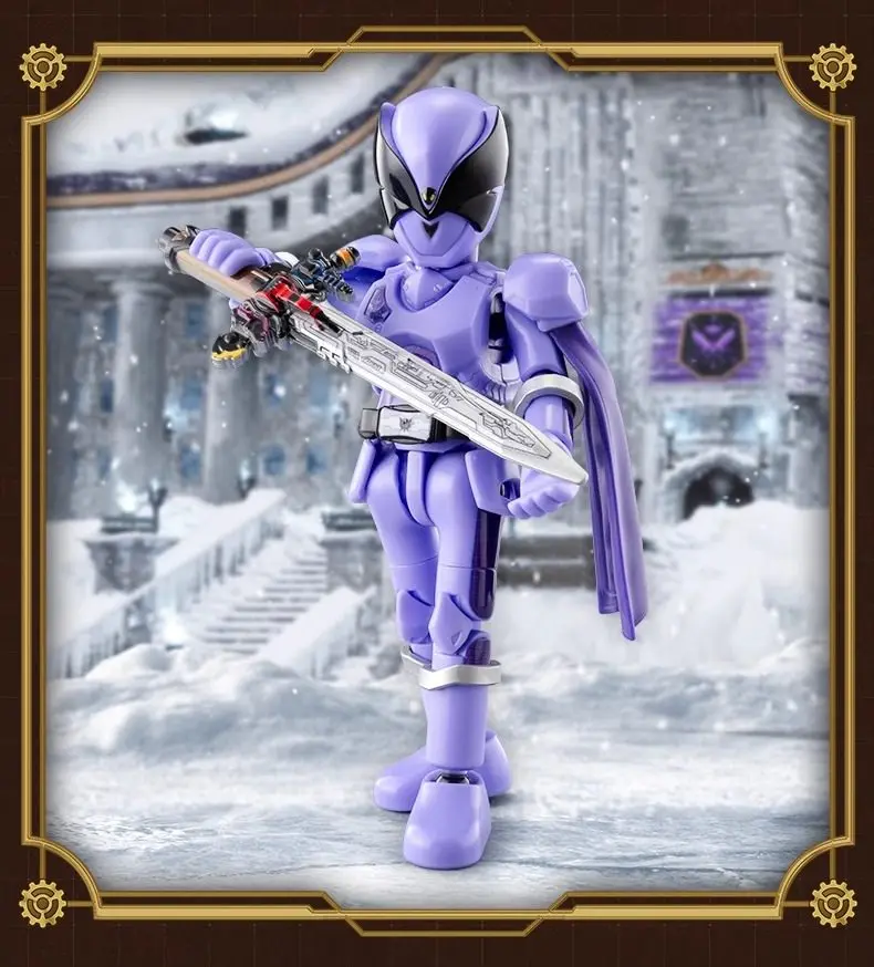 1/9 Stück Blokees Super Sentai Galaxy Version 1 Ohsama Sentai King-Ohger Kuwagata Tombo Kamakiri Ohger Zusammengebautes bewegliches Spielzeug – Detail 40
