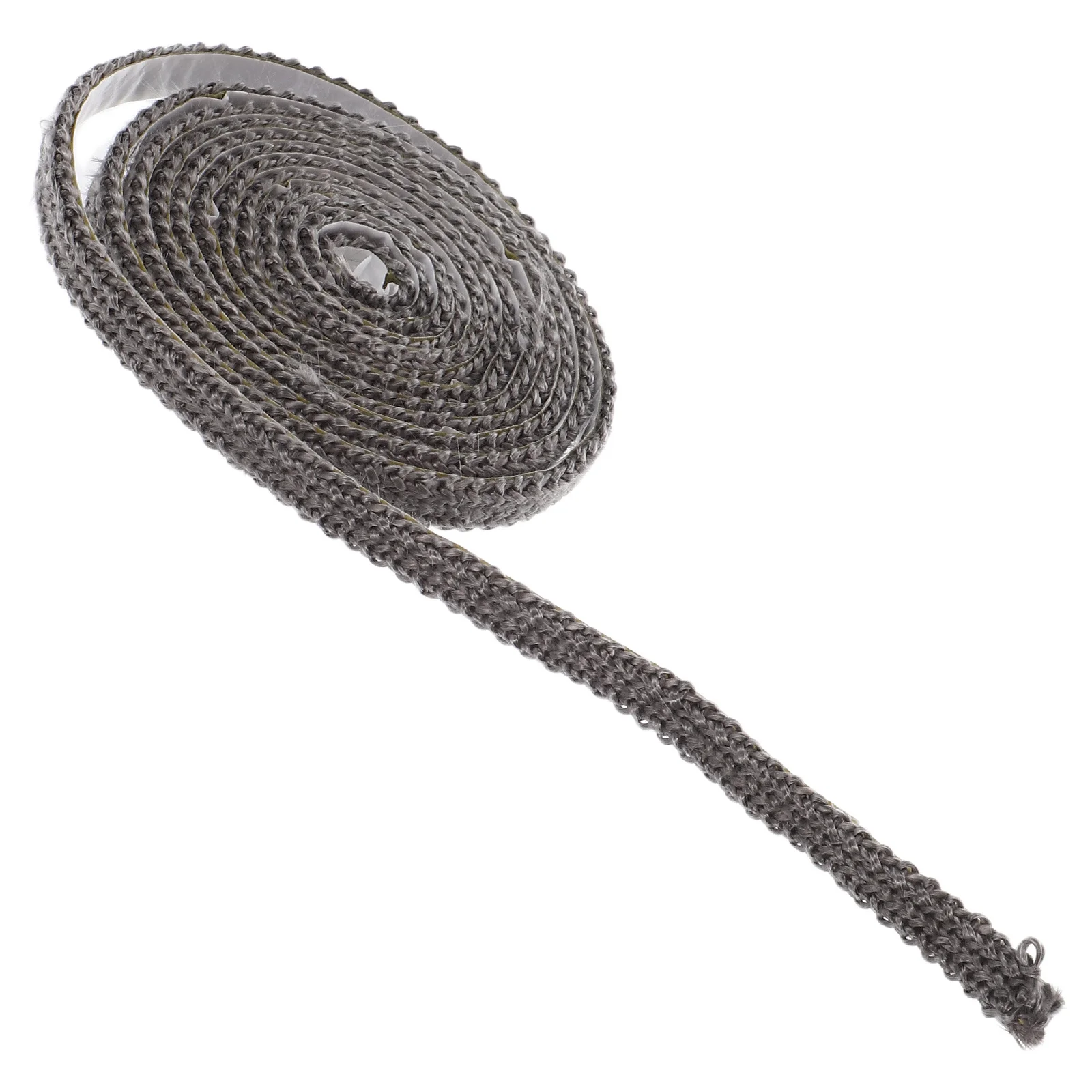 ذاتية اللصق شقة الموقد طوقا الشريط 2 متر ارتفاع درجة الحرارة مقاومة الألياف الزجاجية الختم للداخلية حرق الخشب بيليه موقد الباب